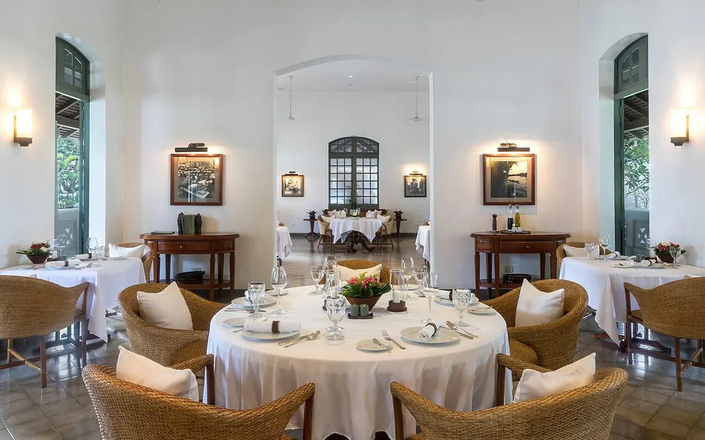 Salle d'un établissement hôtelier